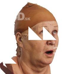 3D head scan of emotions and phonemes - Lada