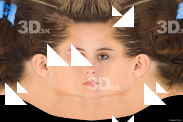 Female head texture