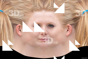Female head texture