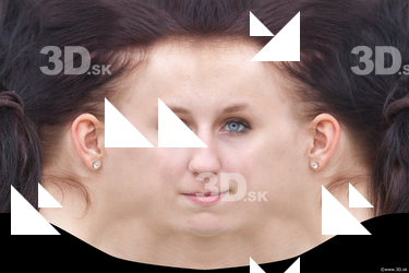 Male head texture
