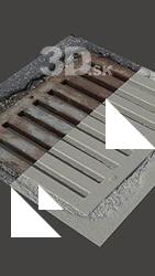Manhole Cover Base Enviroment Scan