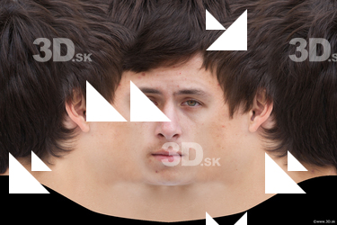 Male head texture
