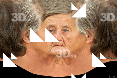 Female head texture