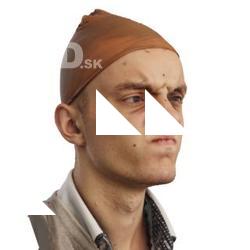 3D head scan of emotions and phonemes - Lukas