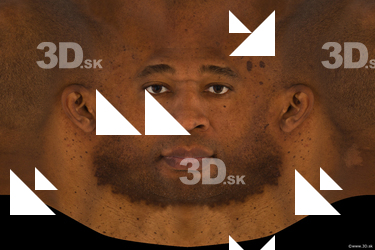 Male head texture