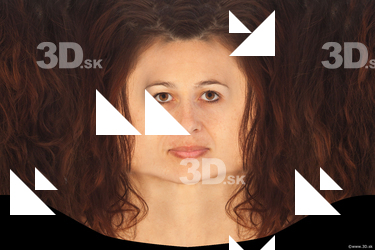 Female head texture