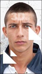 Male 3D head photo references # 87