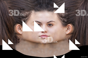 Female head texture