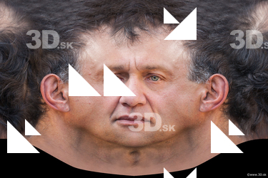 Male head texture