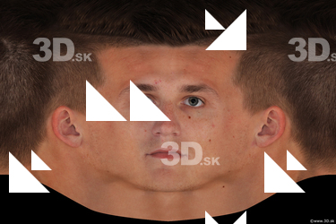 Male head texture