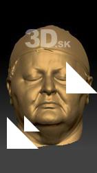 Female 3D head scan # 98