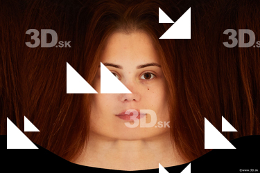 Female head texture