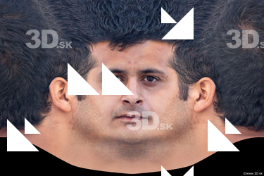 Male head texture