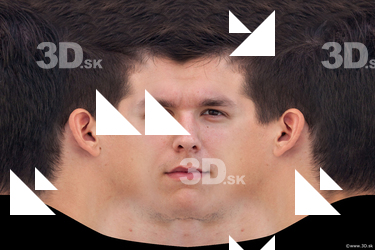 Male head texture