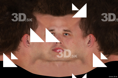 Male head texture