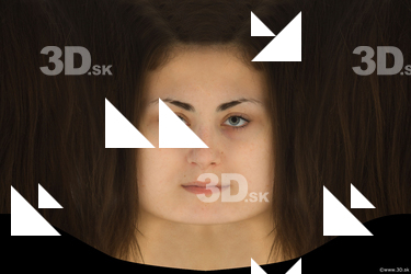Female head texture