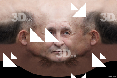 Male head texture