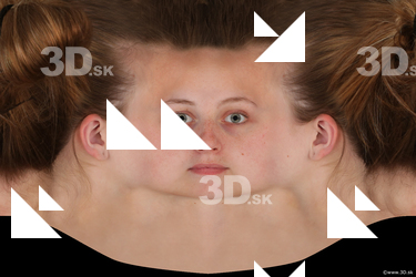 Female head texture
