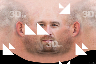 Male head texture