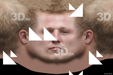Male head texture