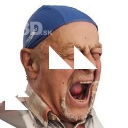 3D head scan of emotions and phonemes - Milan