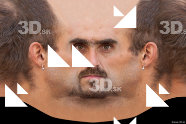 Male head texture