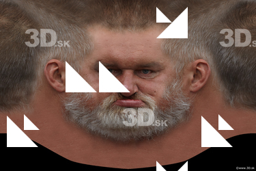 Male head texture