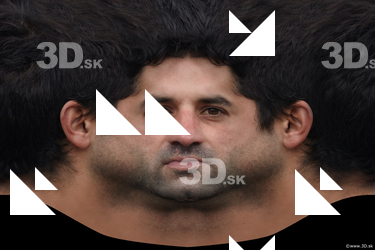 Male head texture
