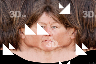 Female head texture