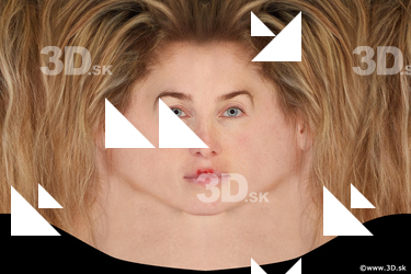 Female head texture