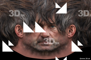 Male head texture