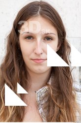Female 3D head photo references # 130