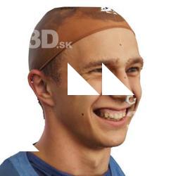 3D head scan of emotions and phonemes - Michal