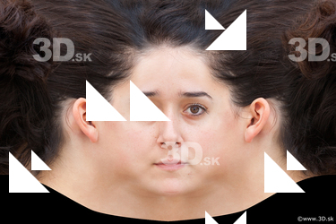 Female head texture