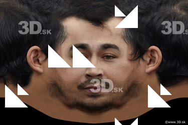 Male head texture