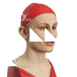 3D head scan of emotions and phonemes - Terezie