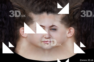 Female head texture