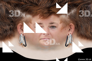Female head texture