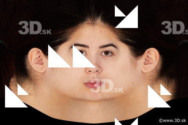 Female head texture