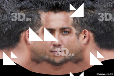 Male head texture