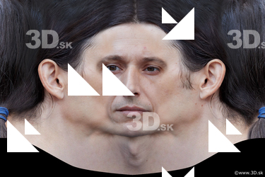 Male head texture