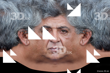 Male head texture