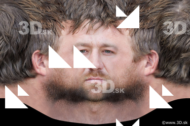 Male head texture