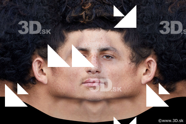 Male head texture