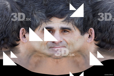 Male head texture