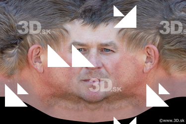 Male head texture