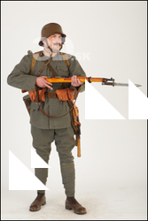  Austria-Hungary army uniform World War I., ver.1 - poses 
