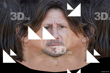 Female head texture