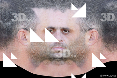 Male head texture