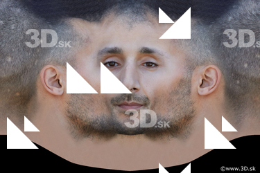 Male head texture